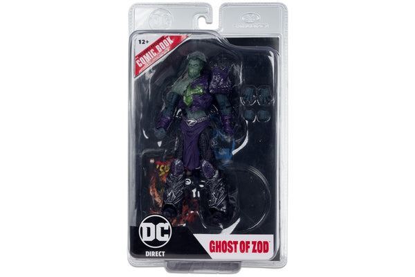 Dc Multiverse: Ghost Of Zod - 7" Action figure (With Comic)