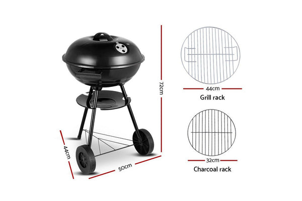 Grillz BBQ Grill Charcoal Smoker