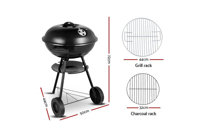 Grillz BBQ Grill Charcoal Smoker