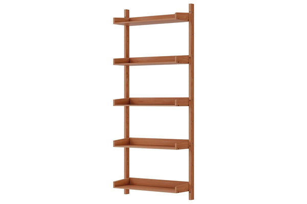 Artiss Bookshelf Floating Shelf CAPIZ Oak