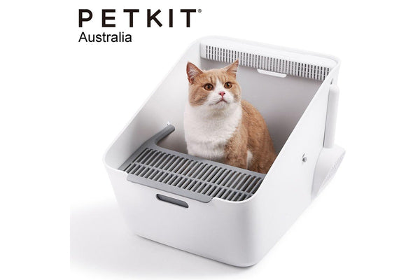 Petkit 50cm Pura Cat Infrared Sensor Detective Deodorizing Litter Box w Scoop