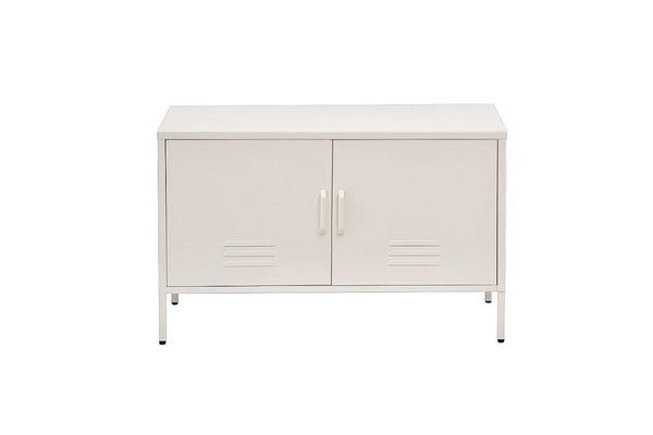 Artiss Buffet Sideboard Metal Cabinet - SWEETHEART White