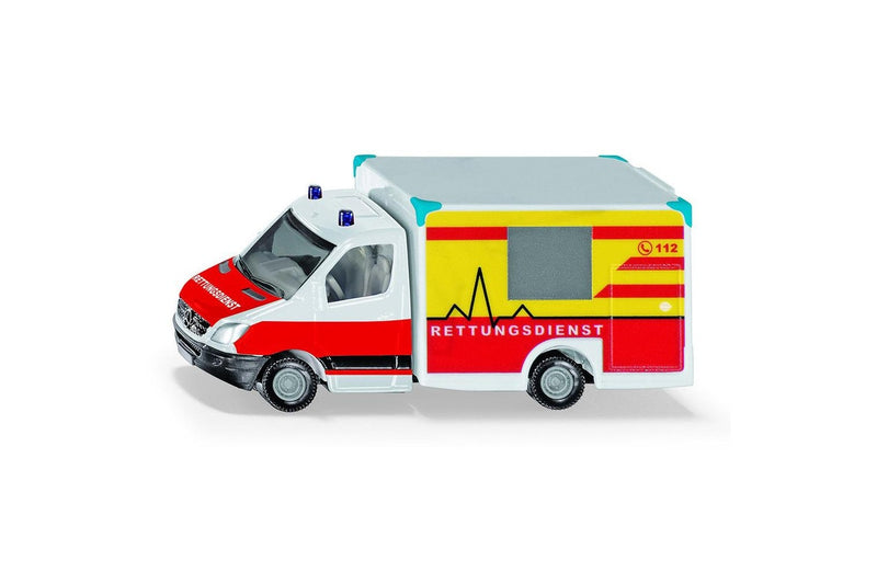 2x Siku 1536 Ambulance Diecast Emergency Vehicle Kids Child Collectable Toy 3+
