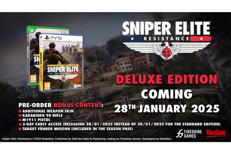 Sniper Elite Resistance Deluxe Edition