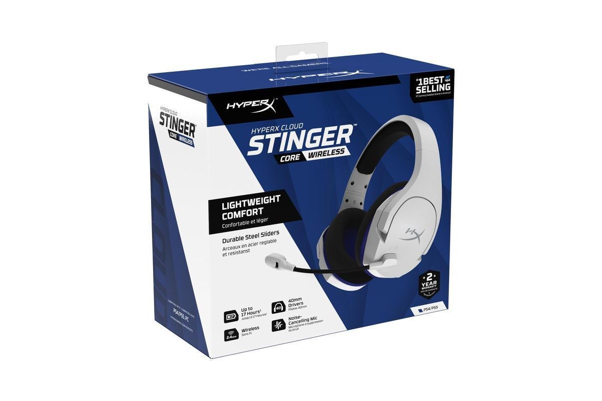 HyperX Cloud Stinger Core Wireless Gaming Headset (White)
