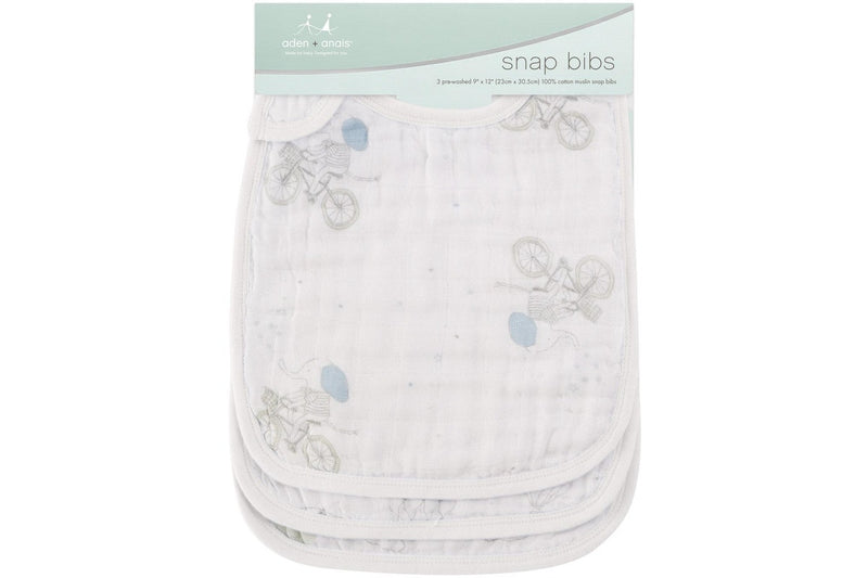 Aden + Anais: Classic Snap Bib Set - Night Sky Reverie (3 Pack)