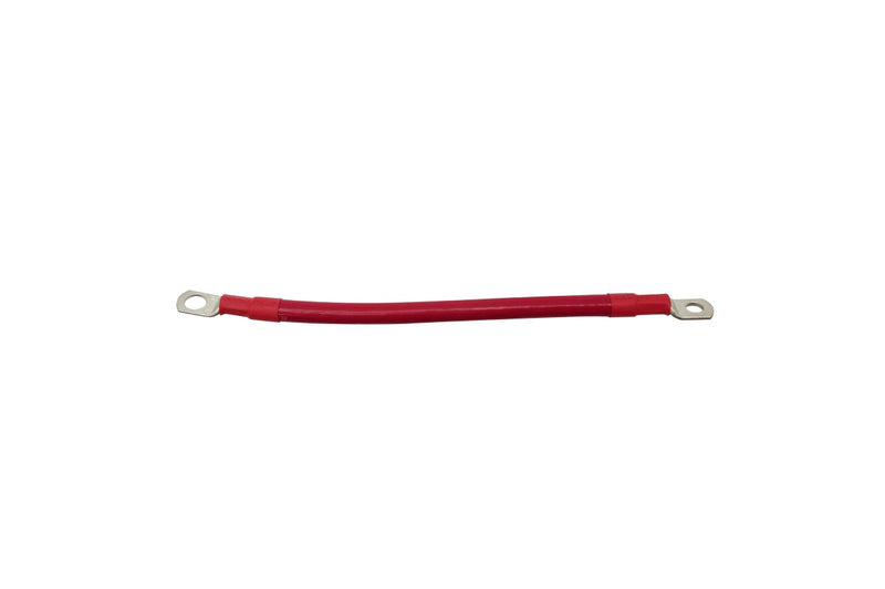 0.2m 2AWG Connector Cable Red with M8 Lug and M10 Lug Superior Corrosion Resistance Inverter Car RV Marine