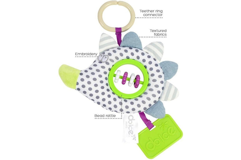 Dolce: Primo Hanging Activity Toy - Hedgehog