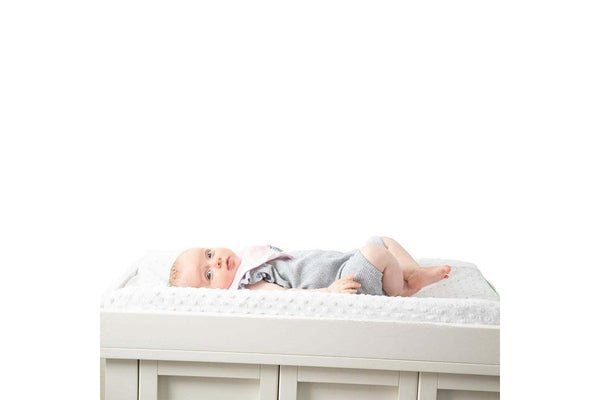 Spotty Giraffe The ChangeOver Baby Infant Portable Change Pad Cover White Trim