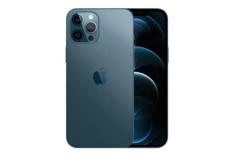 Apple iPhone 12 Pro Max - 128GB - Pacific Blue (Unlocked) (CDMA + GSM)- Smartphone | Refurbished (Excellent)