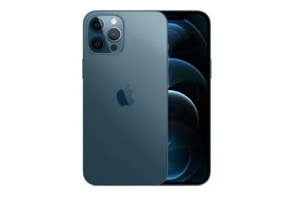 Apple iPhone 12 Pro Max - 128GB - Pacific Blue (Unlocked) (CDMA + GSM)- Smartphone | Refurbished (Very Good)