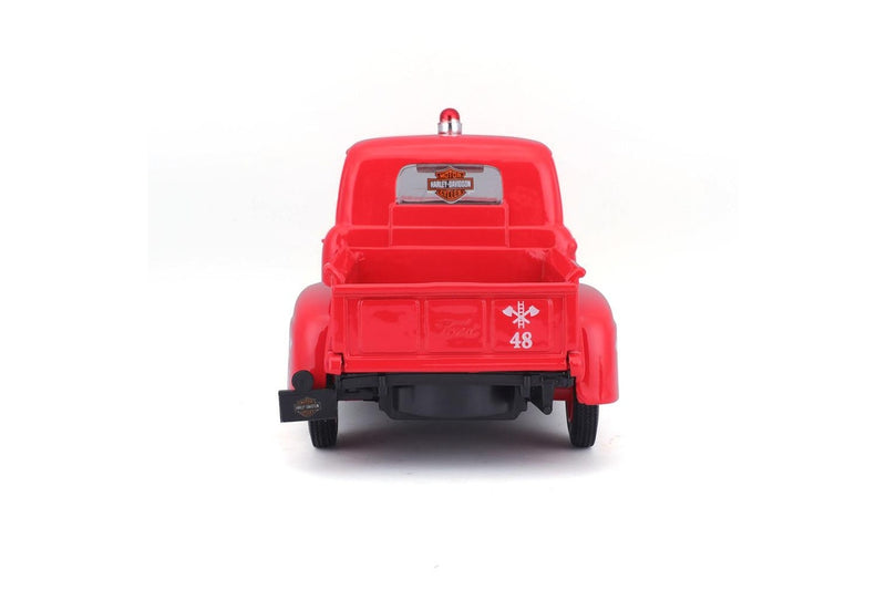 Maisto 1:24 Harley Davidson 1948 Ford F1 pick Up & 36 Knucklehead Model Car 8y+
