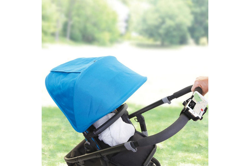 Dreambaby Strollerbuddy EZY-Fit Phone Holder Storage For Stroller Pram Black