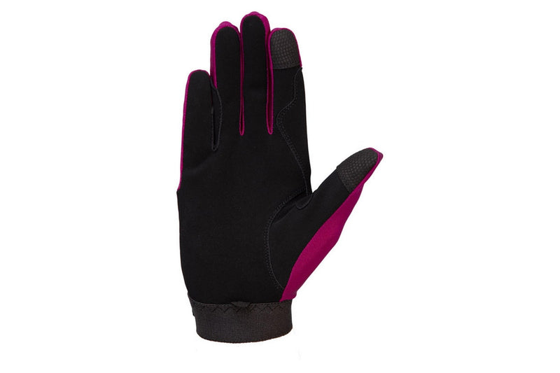 Hy Unisex Adult Riding Gloves (Purple) (S)