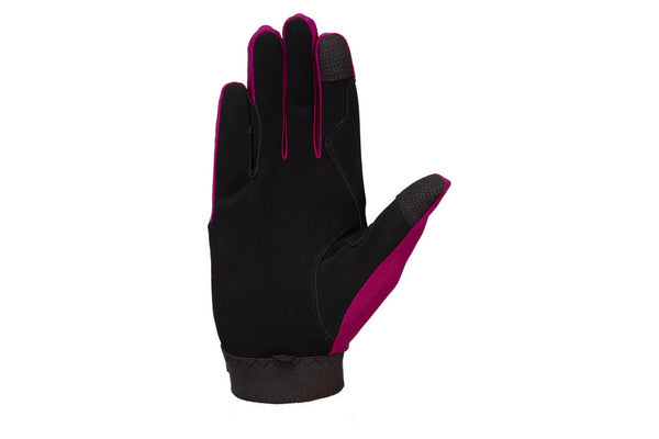 Hy Unisex Adult Riding Gloves (Purple) (XS)