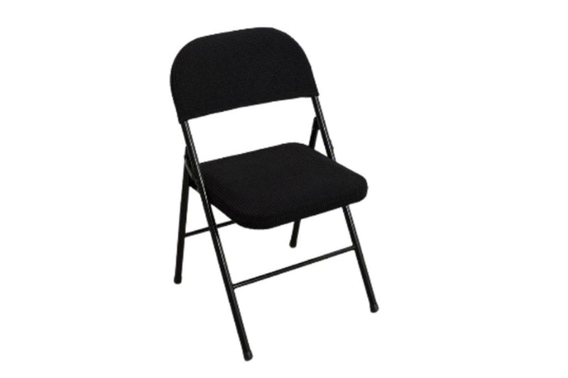 2 Pieces Folding Chair Two Split Cover Antidust Dining Room Inter Camping Chairs
