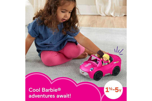 Fisher-Price: Little People Barbie Convertible Toy Car