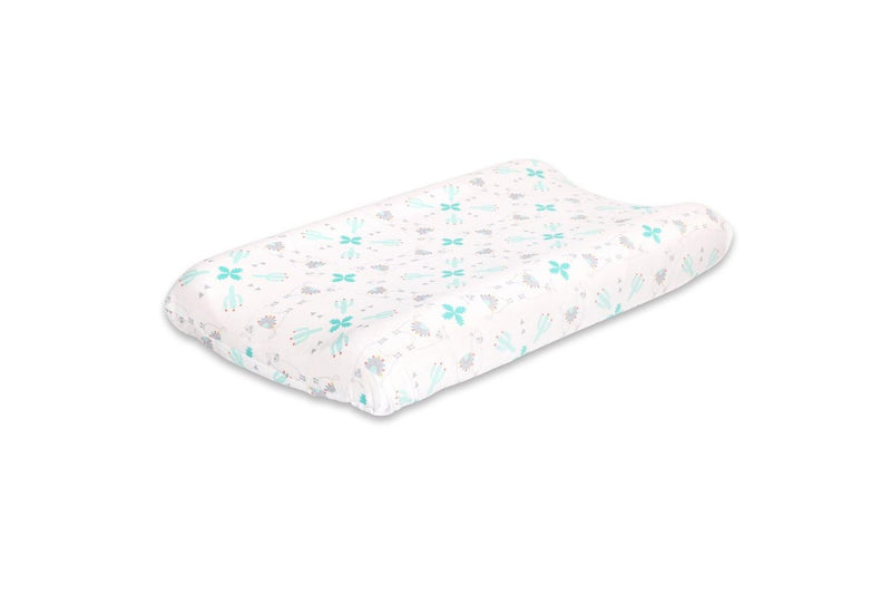 2x The Peanutshell Little Llama Diaper Change Pad Cover Sleeve Protector 81x40cm