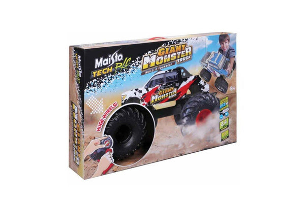 Maisto Tech 1:8 RC Car Giant Wheel Off-Road 2.4Ghz & USB w Remote Kids Toy 8y+