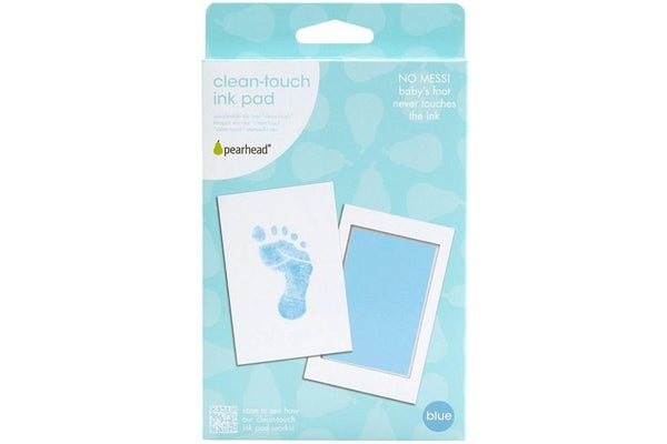 Pearhead: Newborn Baby Handprint/Footprint Ink Pad - Blue