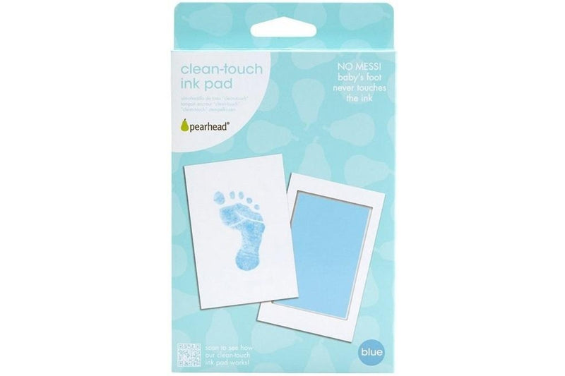 Pearhead: Newborn Baby Handprint/Footprint Ink Pad - Blue