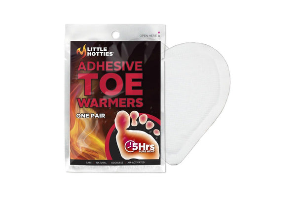5 Pairs Little Hotties Adhesive Toe Warmers Natural 5hr Pure Heat Air-Activated
