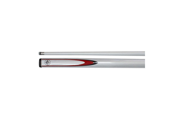 Formula Sports Plain Composite 57" Fluro 2 Piece Pool Billiards Snooker Cue WHTE
