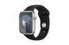 Apple Apple Watch Series 9 45MM Aluminum GPS + Cellular Silver - Midnight Sport Band - Like New - Refurbished