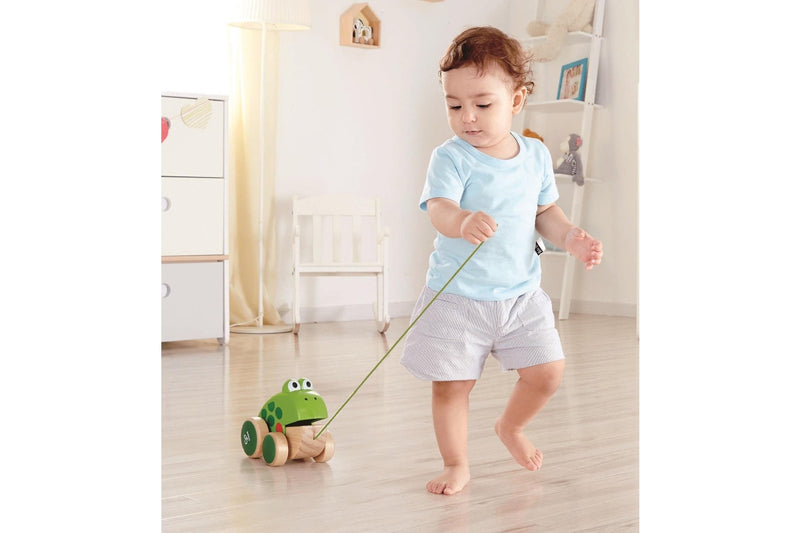 Hape: Frog - Pull Along Toy