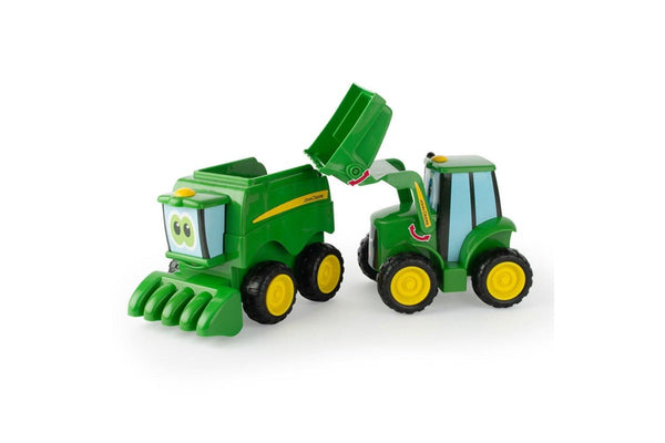 2pc John Deere Farmin' Friends Farm Vehicle Tractor Kids Children Toy 3y+ GRN