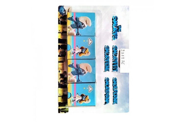 The Smurfs Snap Card Set (Pack of 4) (Blue) (One Size)