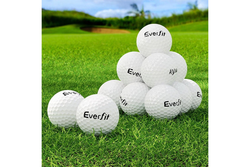 Everfit 12Pcs Golf Ball Set Reusable Distance Golf Balls Practice Training