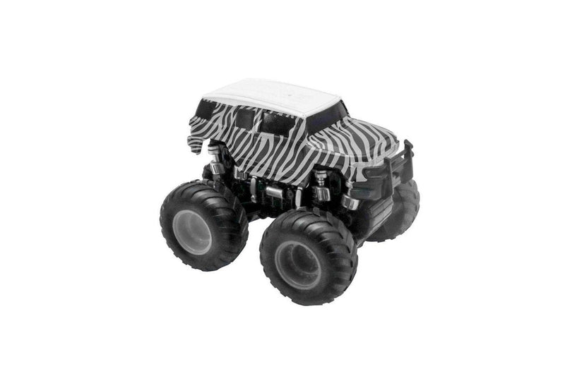 2x Pocket Money Fun Safari Jeep Friction Truck Kids Pull-Back Vehicle Toy 3+ BLK