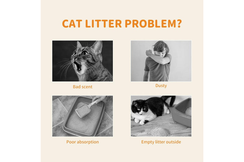 Pawz 2.5kg Tofu Cat Litter Clumping Flushable Fast Super Absorben Peach x12