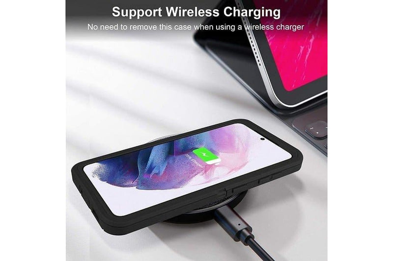 For Samsung Galaxy Note 20 Case, Drop Resistant Defender Tradies Heavy Duty Rugged Shockproof Cover (Black)