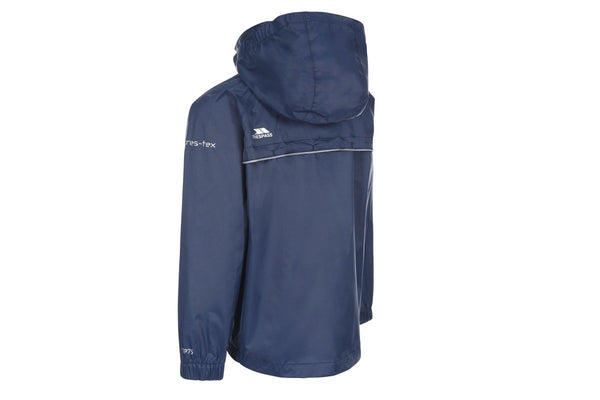Trespass Childrens/Kids Qikpac X Unisex Packaway Jacket (Navy/Carbon) (2/3 Years)