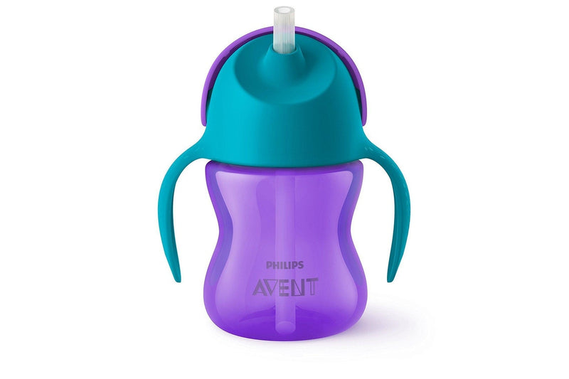 Avent: Bendy Straw Cup - Purple (200ml)