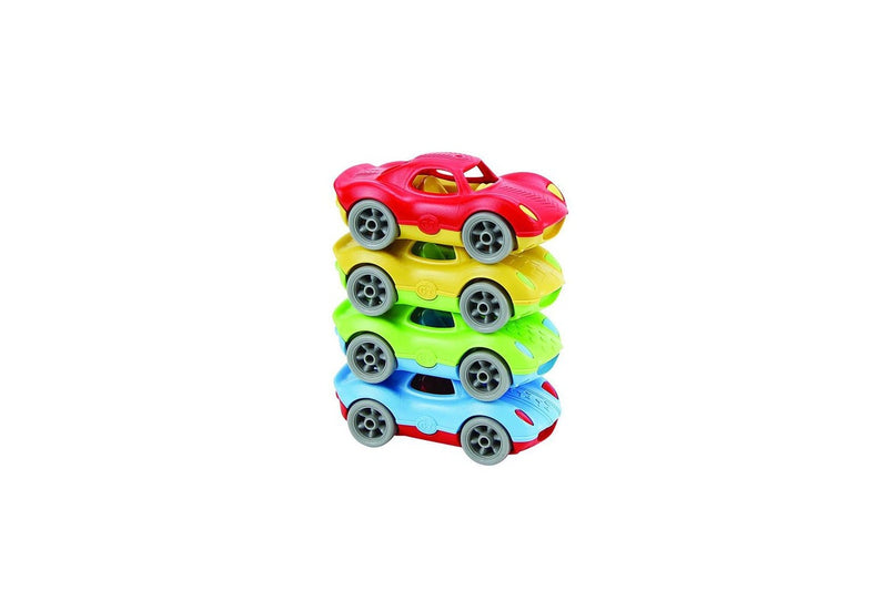 Green Toys Stack & Link Racers Kids Childrens Fun Toy Vehicle Playset 6m+