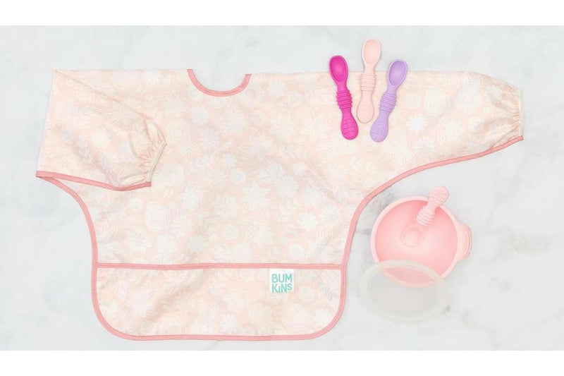 Bumkins: Waterproof Sleeved Bib - Lace