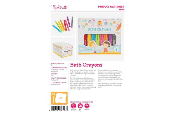 Bath Crayons CDU12