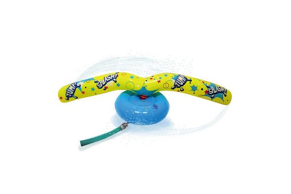 PVC Rotating Sprinkler Inflatable Sprinkler Toy Kids Outdoor Lawn Watering Toy