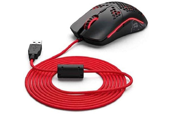 Glorious PC Gaming Ascended Mouse Cable V2 Crimson Red