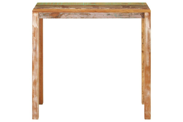 Bar Table 112x55x108 cm Solid Wood Reclaimed vidaXL