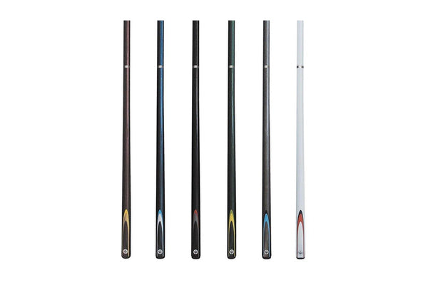 Formula Sports Plain Composite 57" Fluro 2 Piece Pool Billiards Snooker Cue GRN