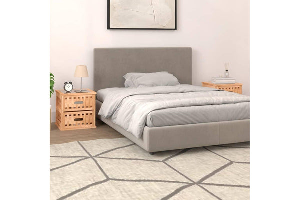 Bedside Cabinets 2 pcs 34x34x34 cm Solid Wood Walnut vidaXL