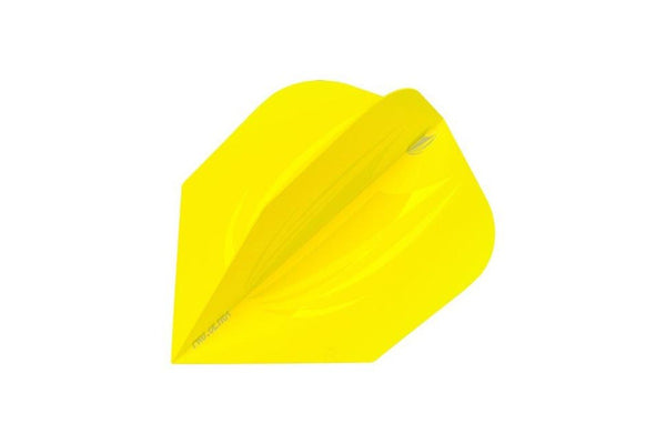 24pc Target ID Pro Ultra No.6 Dart Flights Wing Replacement Accessory Set YLLW