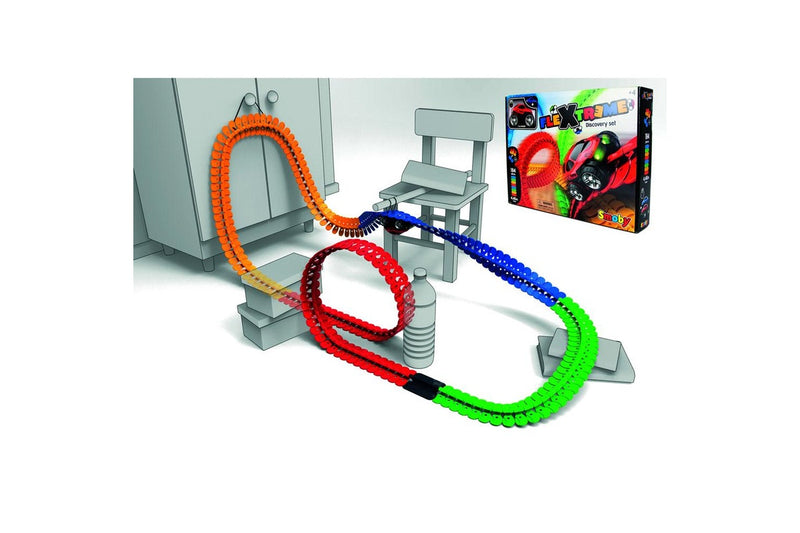 Simba FleXtreme Discovery Vehicle & Race Track Kids Children Fun Toy Set 4y+