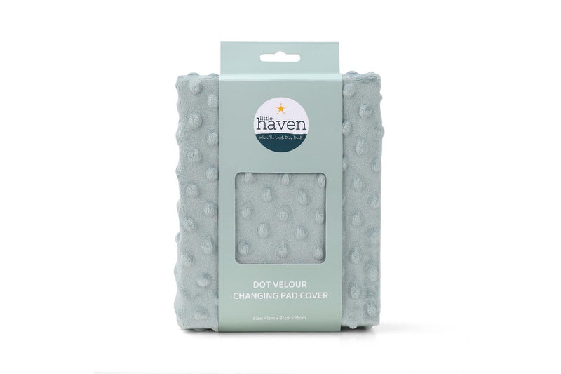 3x Little Haven Changing Soft Gentle Baby Kids Nursery Changing Pad Blue 88cm