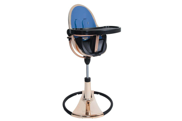 Bloom Fresco Infant Modern Seat Pad Starter Kit High Chair Blue Size 0-8y
