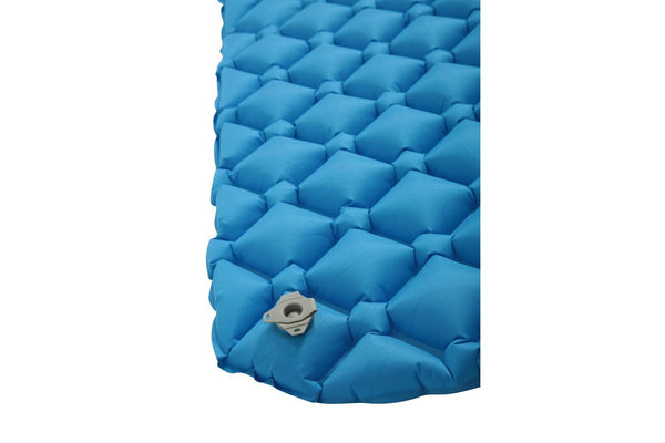 Mountain Warehouse Compact Self-Inflating Mat (Blue) (One Size)